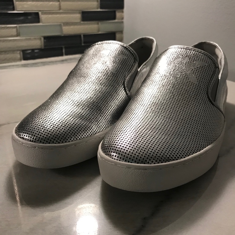 Michael Kors Silver Sip Ons